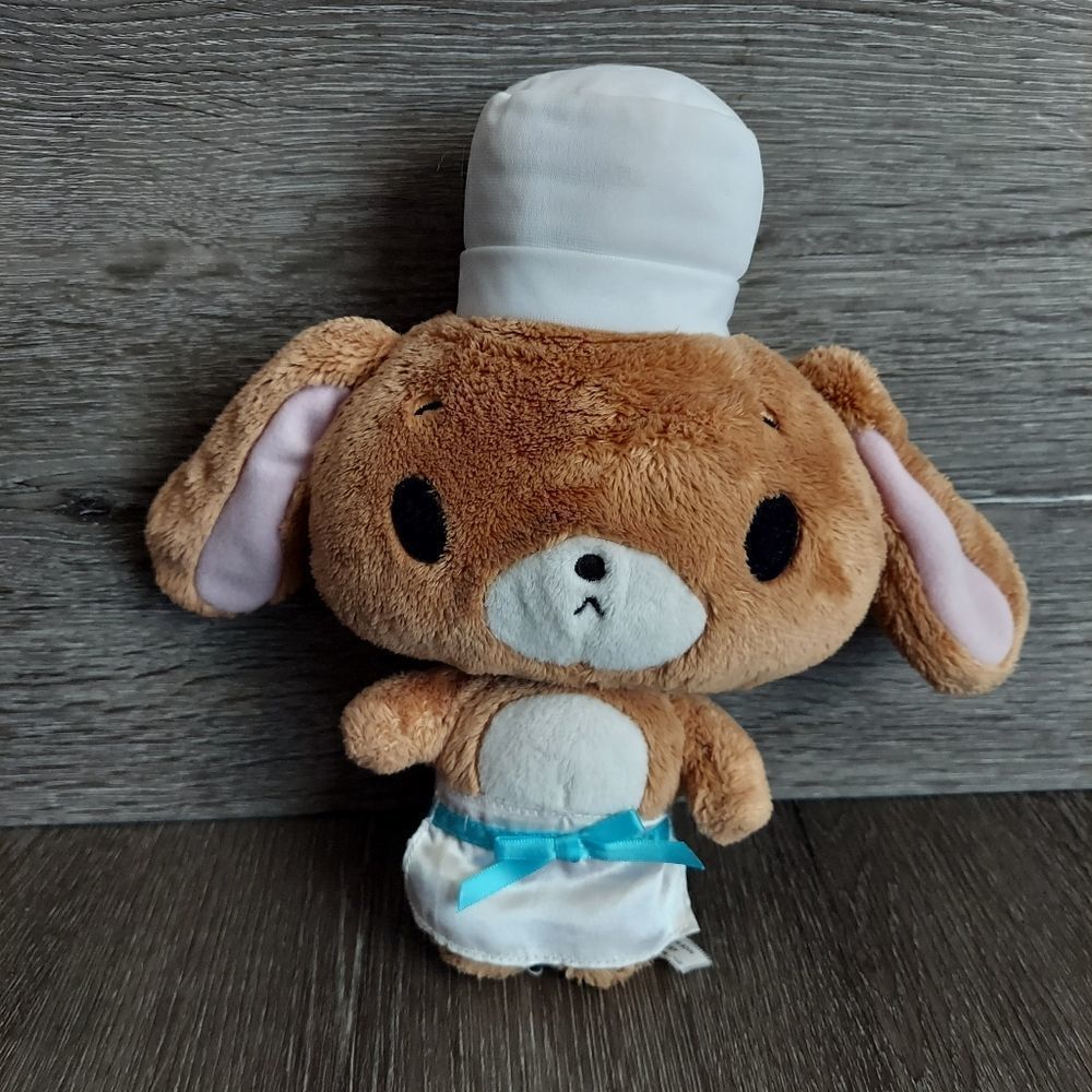 SANRIO SUGAR BUNNIES DISCONTINUED CHARACTER PLUSH CHEF BUNNIE KAWAII!! STUFFED